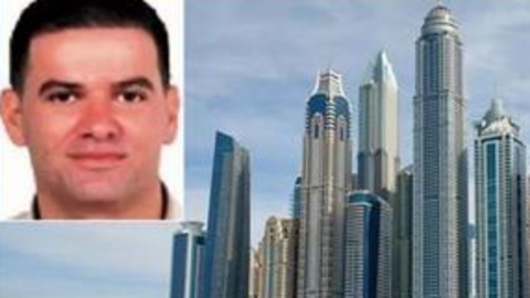 Una imagen del narco detenido del diario La Stampa.