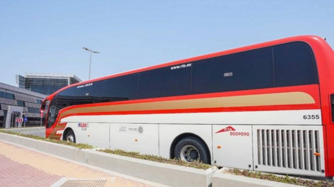 La RTA difundió esta imagen de los nuevos autobuses que circularán entre emiratos.