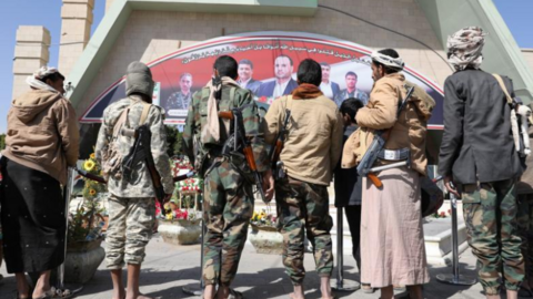 Hutíes en Saná. (Fuente externa)