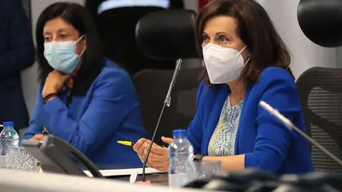 Margarita Robles, ministra de Defensa de España, durante un acto. (defensa.gob.es)