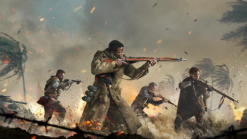 Una publicidad del videojuego Call of Duty.