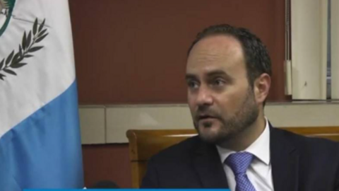 Pedro Bolo, canciller de Guatemala. (Fuente externa)