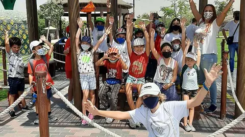 Los días de clase en El Cole son una gran experiencia en español. (Cedida)