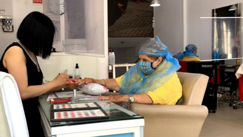 A modo ilustrativo, una imagen de una peluquería. (EL CORREO)