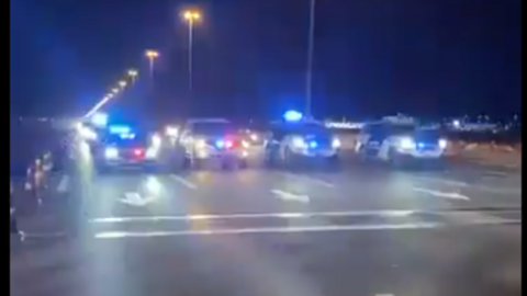 Captura de pantalla del vídeo difundido por Abu Dhabi TV.