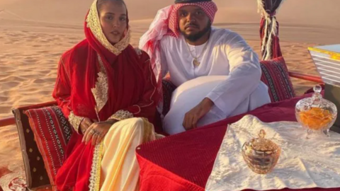 El cantante panameño en una de sus fotos en Dubai. (Instagram)