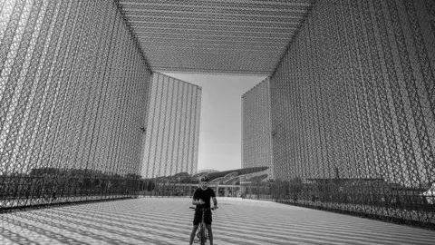 El jeque Hamdan publicó en Instagram esta bonita imagen del sitio de la EXp0 2020 Dubai.