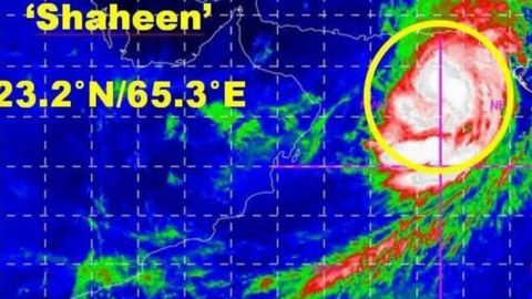Una imagen del departamento de Meteorología.