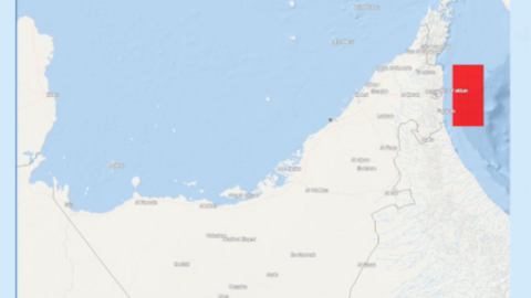 Captura de alerta meteorológica en Twitter.