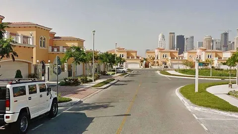Una calle de Jumeirah en Dubai. (Twitter)
