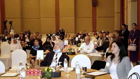 Asistentes al Foro de Inversión Agrícola celebrado por el Círculo Abrahámico de Negocios en Dubai. (Cedida)