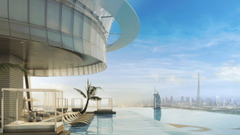 Una perspectiva de la nueva piscina en La Palmera. (Fuente externa)