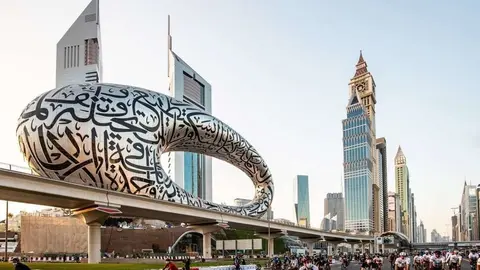 Una imagen del Dubai Ride de la edición 2020. (WAM)
