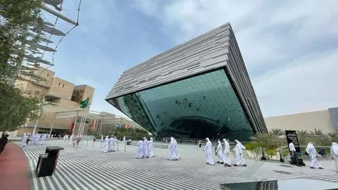 El Pabellón de Arabia Saudita permanecerá en en la Ciudad de la Expo. (EL CORREO)