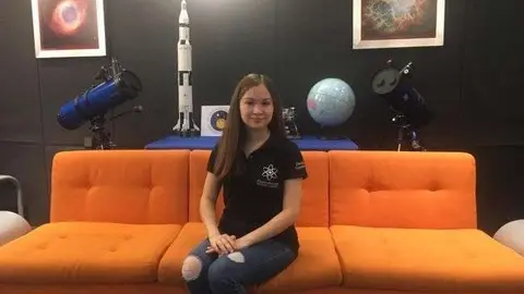 Una imagen de la estudiante mexicana. (Fuente externa)