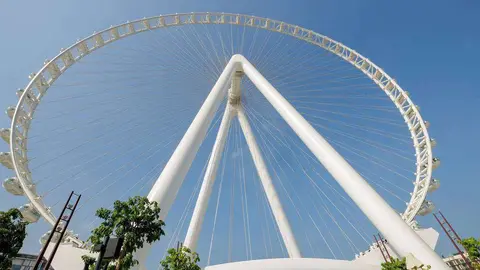 Imagen de Ain Dubai, la noria más grande del mundo. (WAM)