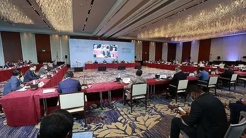 Desarrollo del Consejo de IRENA de octubre de 2021. (IRENA)