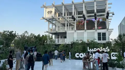Pabellón Colombia Expo Dubai. (EL CORREO)