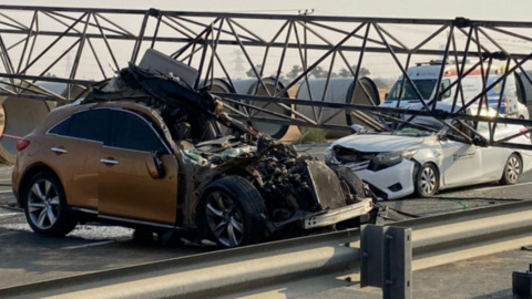 accidente gr&uacute;a