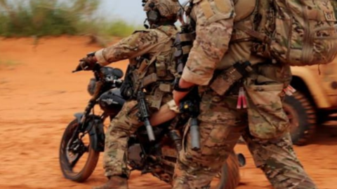 Soldados en Níger. (Fuente externa)