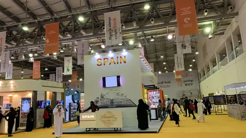 Una imagen de la Feria ddel Libro de Sharjah. (EL CORREO)