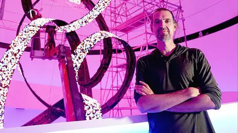 Daniel Canogar ante Dinamo