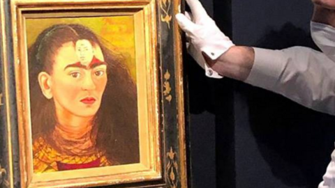 El autorretrato de Frida Kahlo. (Fuente externa)