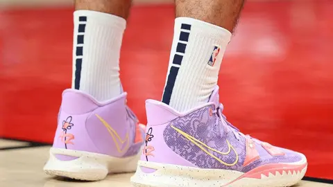 Unas zapatillas baloncesto. (Twitter)