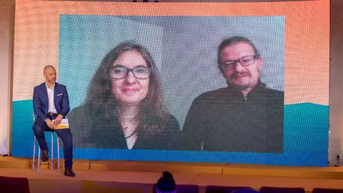 Laura Santullo y Rodrigo Plá, directores película 'El otro Tom'. (Cedida)