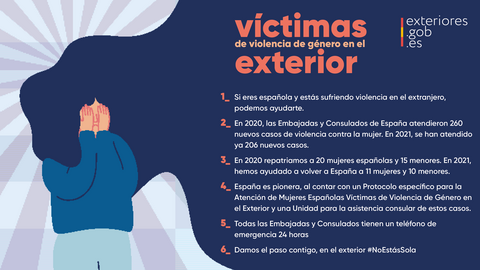 Información de Exterior sobre la atención a las víctimas. (EL CORREO)