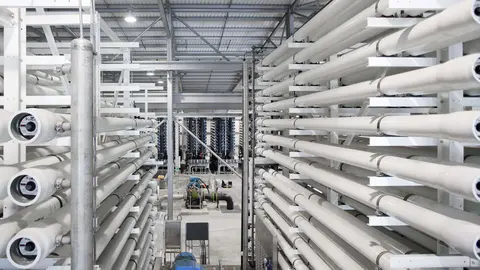 Una planta desaladora de ACCIONA. (EL CORREO)