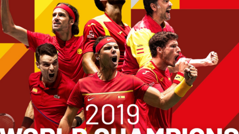 España campeón de la Copa Davis 2019. (Twitter)