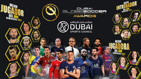 Los Globe Soccer Awards de Dubai. (Infografía Marca)