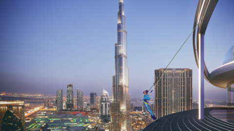 Sky Views Dubai. (Twitter)