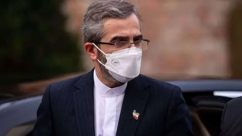 El principal negociador nuclear de Irán, Ali Bagheri Kani. (Twitter)