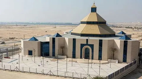 La iglesia en Awali Bahréin. (Twitter)