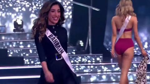 La representante de Bahréin en Miss Universo. (Instagram)