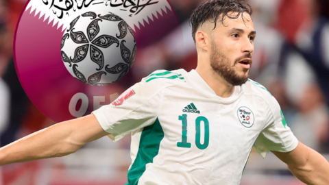 El futbolista argelino Youcef Belaili. (Twitter)