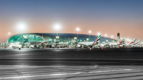 Una imagen del Aeropuerto Internacional DXB. (Dubai Media Office)