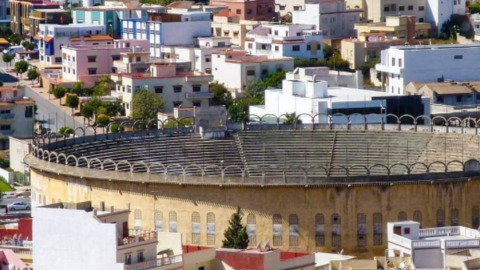 A modo ilustrativo la plaza de toros en la ciudad marroquí de Tánger. (Twitter)