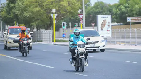 Bicicletras de reparto. (RTA)