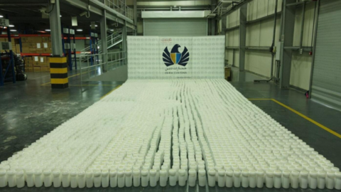 El contrabando de Captagon. (Aduana de Dubai)