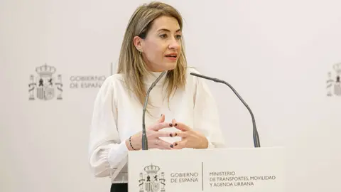 La ministra de Transportes, Movilidad y Agenda Urbana de España, Raquel Sánchez. (Twitter)