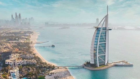 Una imagel del hotel Burj Al Arab. (Instagram)