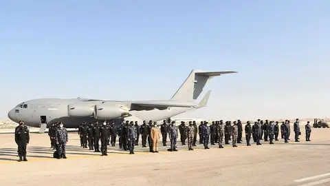 Fuerza de seguridad de EAU en Arabia Saudita. (WAM)