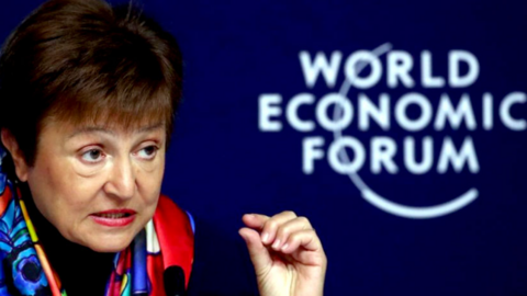 La directora gerente del FMI, Kristalina Georgieva. (Twitter)
