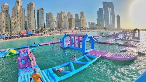Aquafun en Dubai. (Twitter)