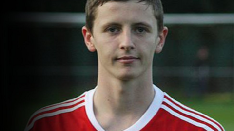 Una imagen de Twitter del futbolista Alfie Nunn.