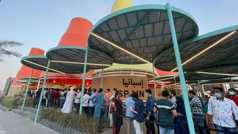 Pabellón España en Expo Dubai. (EL CORREO)