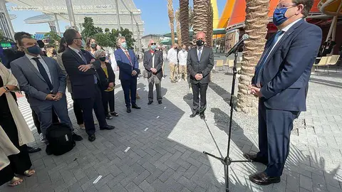 Intervención de Guillermo Fernández Vara, presidente de la Junta de Extremadura. (EL CORREO)